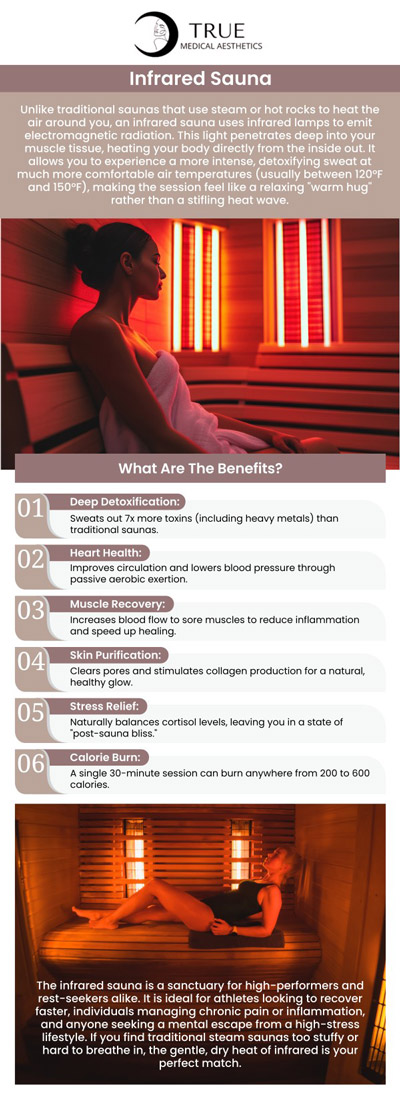 Common questions asked by clients: How does an infrared sauna differ from a traditional sauna? How long should you stay in an infrared sauna for optimal results? Can infrared saunas help with muscle recovery and pain relief? Are there any risks or side effects associated with infrared sauna use? How often should you use an infrared sauna for maximum health benefits? For more information, contact us or request an appointment online. We are conveniently located at 50 Avon Meadow Lane Avon, CT 06001. We serve clients from Avon CT, Simsbury CT, Canton CT, Bloomfield CT, Farmington CT, Burlington CT, and surrounding areas.